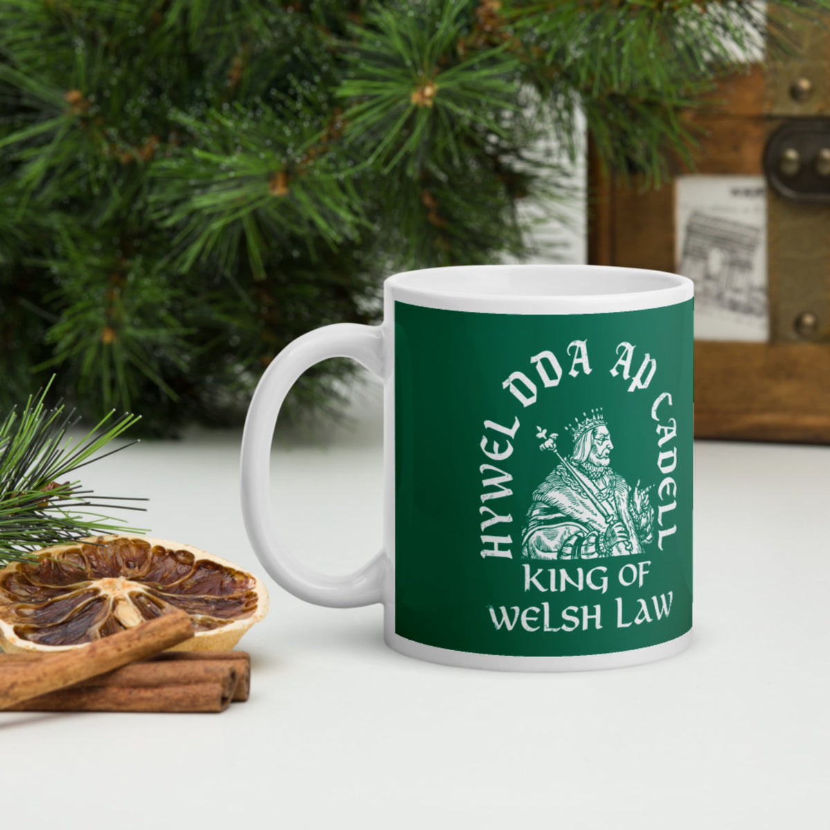 Hywel Dda King of Welsh Law Mug - history buff gift by HistoHead