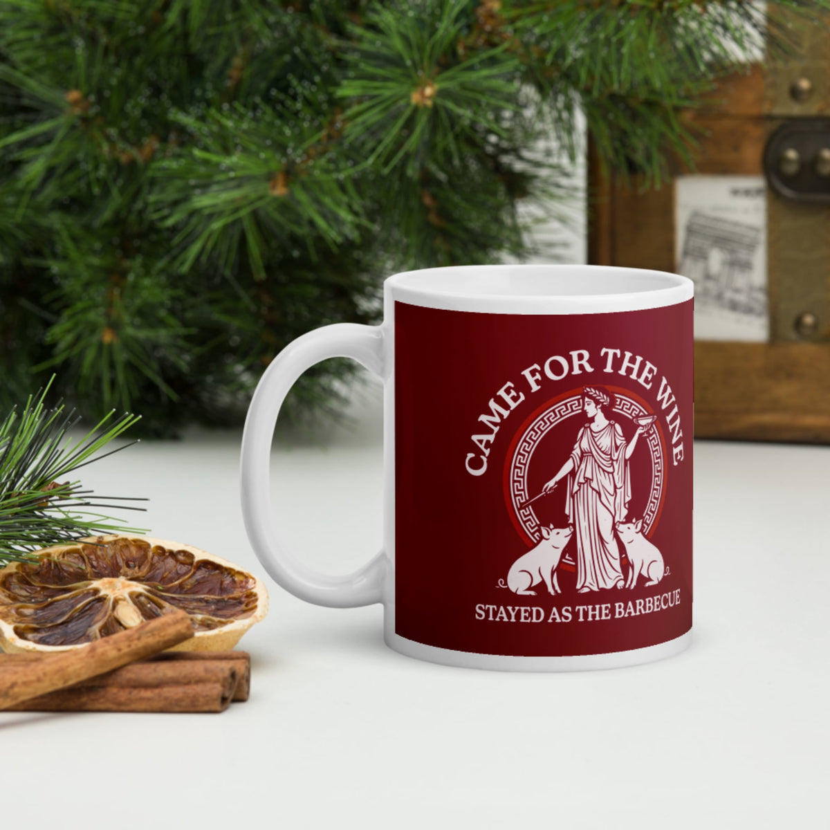 Circe Barbecue Mug - history buff gift by HistoHead