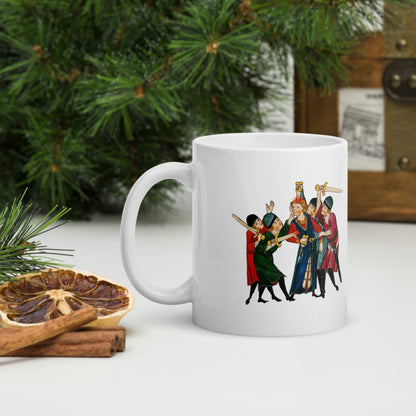 Medieval Positivity Mug - history buff gift by HistoHead