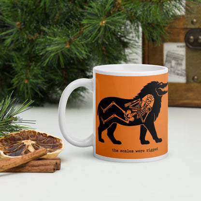 The Scales Were Rigged Mug - history buff gift by HistoHead