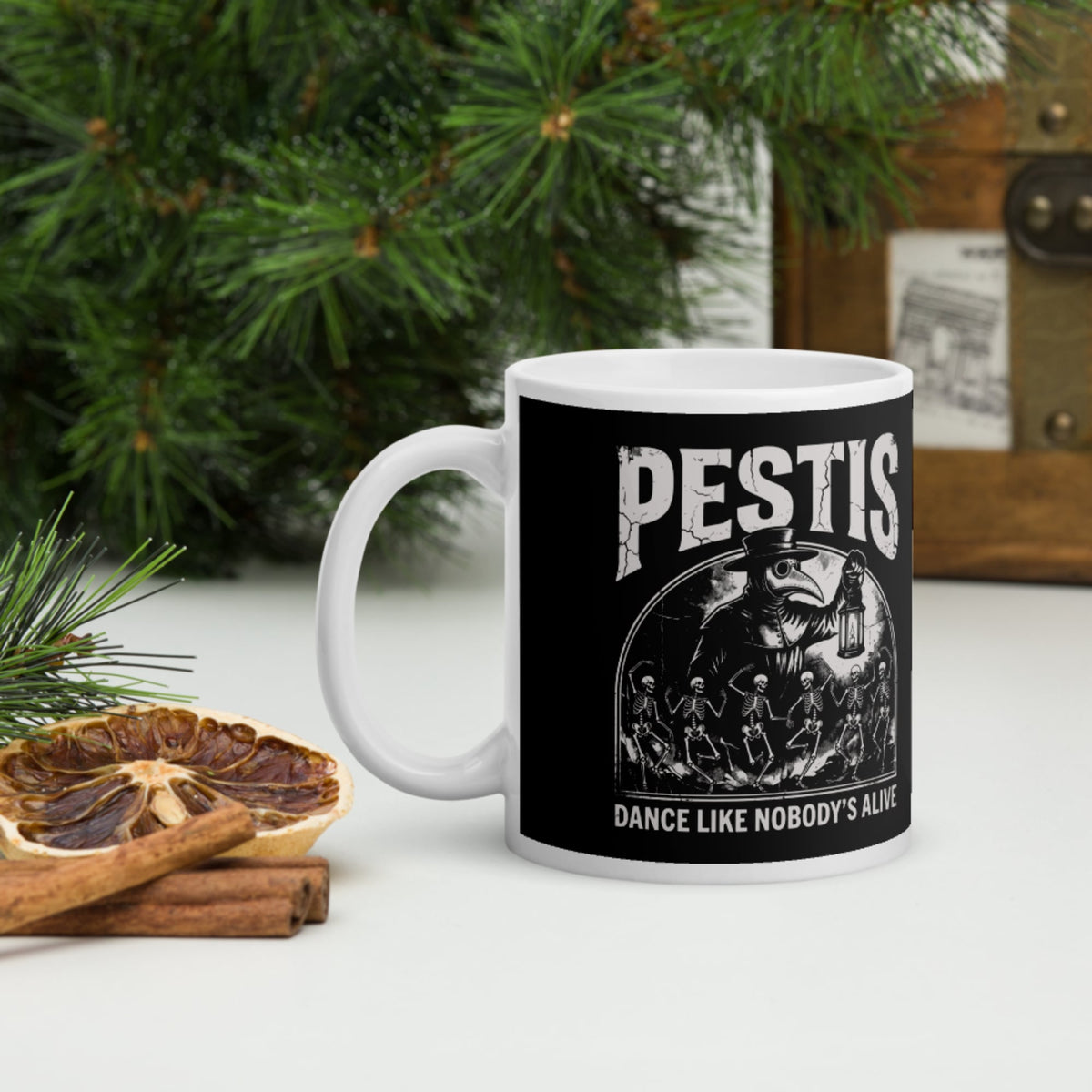 Pestis Dance Mug - history buff gift by HistoHead