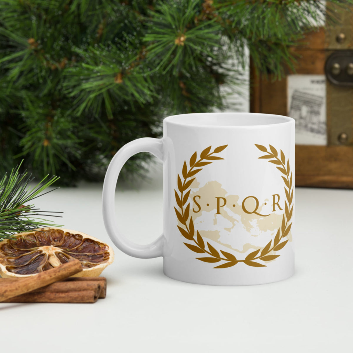 Roman SPQR Banner Mug - history buff gift by HistoHead
