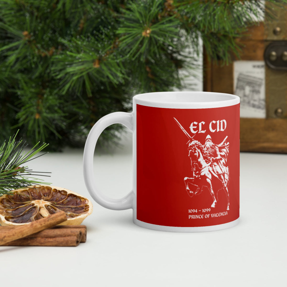 El Cid Prince of Valencia Mug - history buff gift by HistoHead