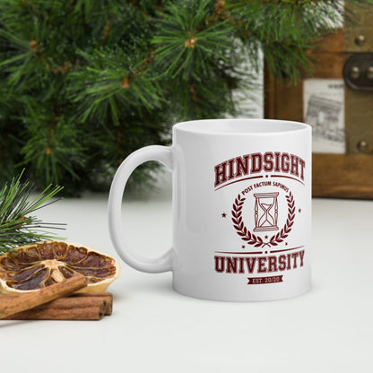Hindsight University Mug - history buff gift by HistoHead