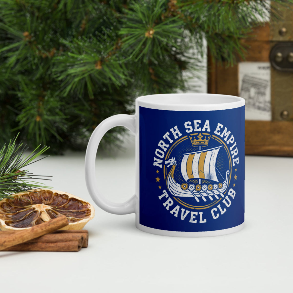 North Sea Empire Travel Club Mug - history buff gift by HistoHead