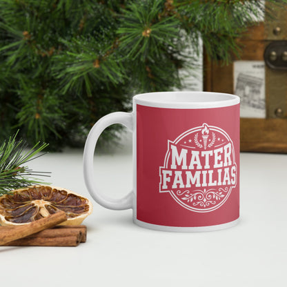 Mater Familias Latin Mug - history buff gift by HistoHead