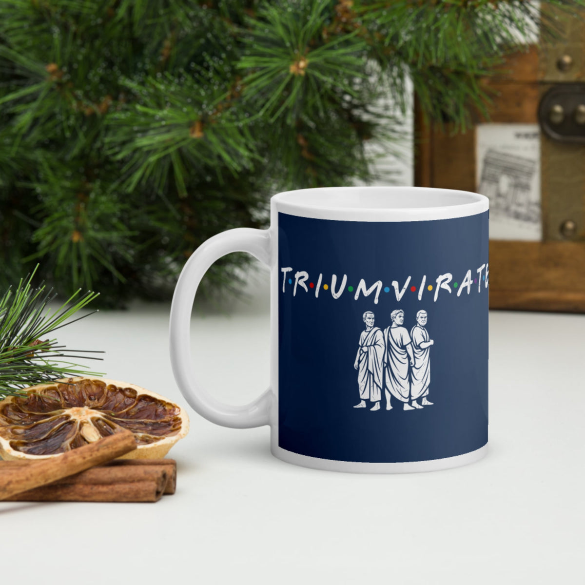 First Triumvirate Mug - history buff gift by HistoHead