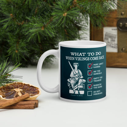 Æthelred the Unready Viking Raid Survival Guide Mug - history buff gift by HistoHead