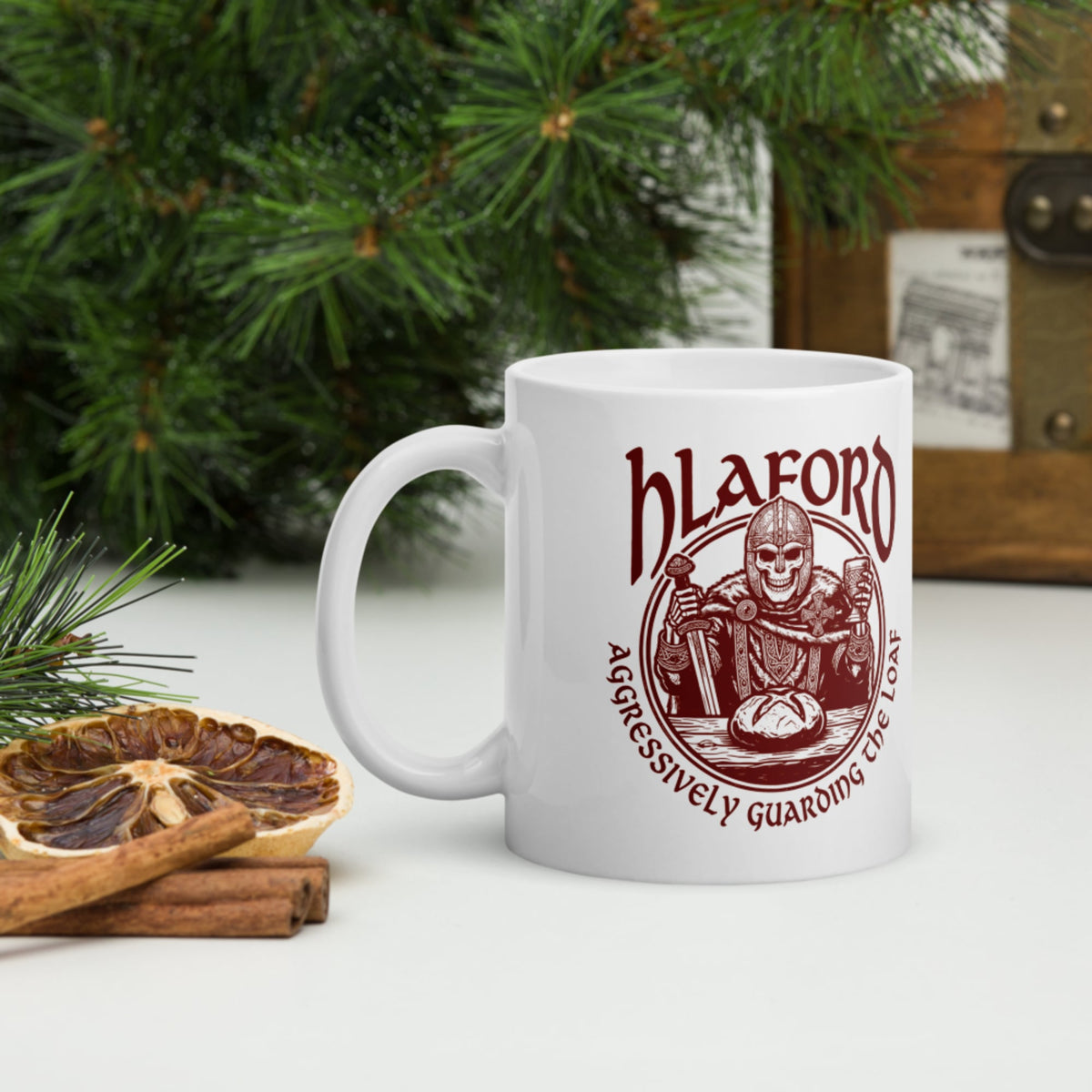 Hlaford Loaf Guardian Mug - history buff gift by HistoHead