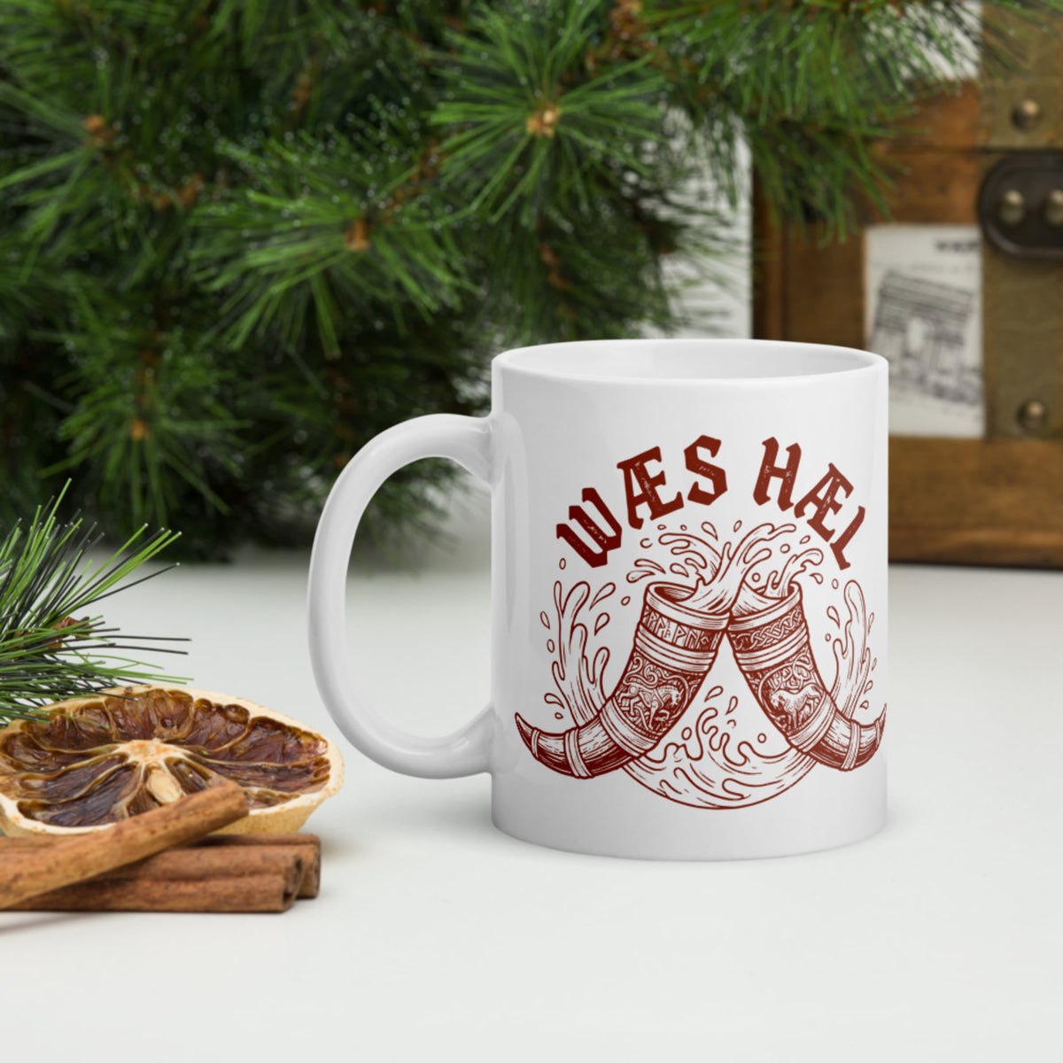 Wæs Hæl Mug - history buff gift by HistoHead
