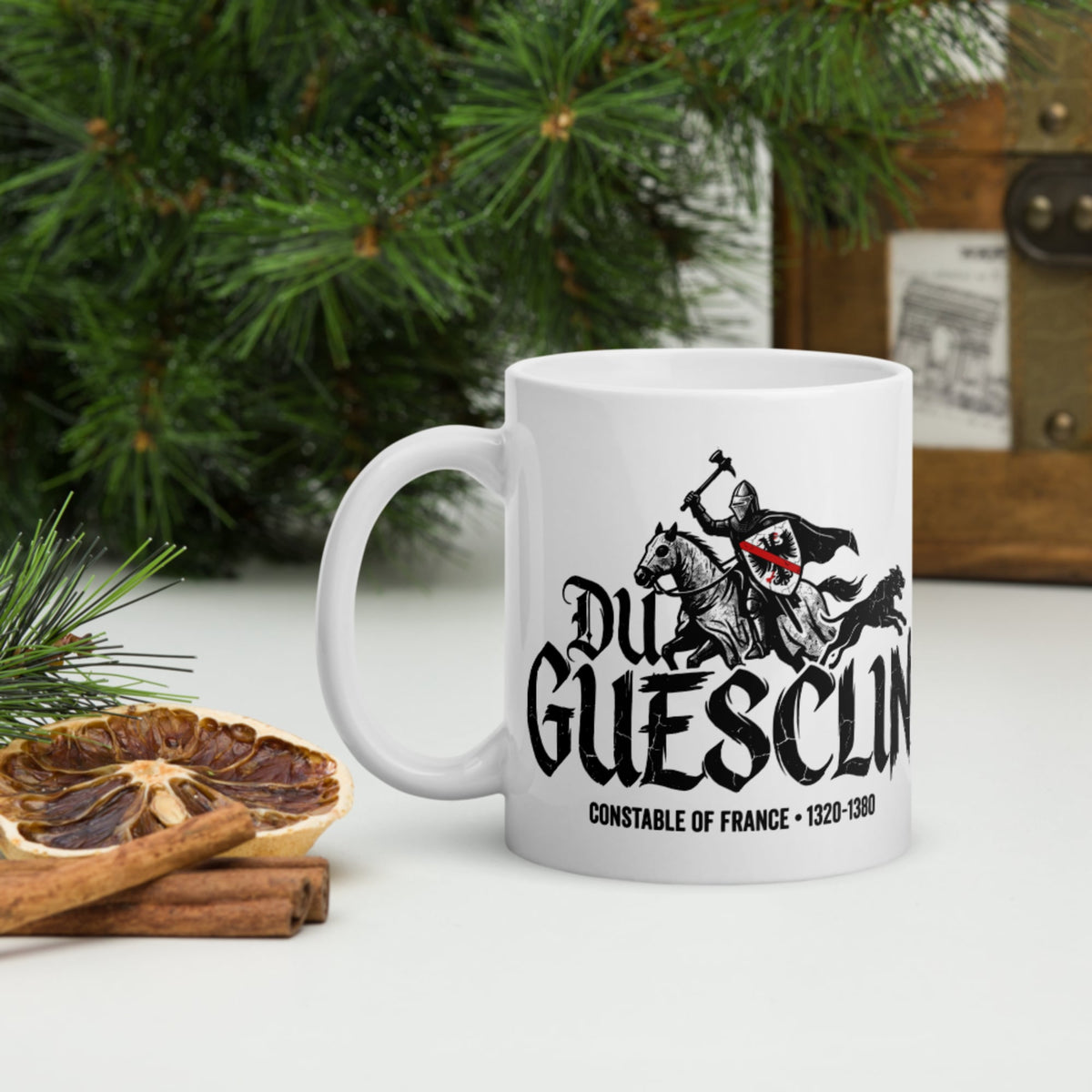 Du Guesclin Mug - history buff gift by HistoHead
