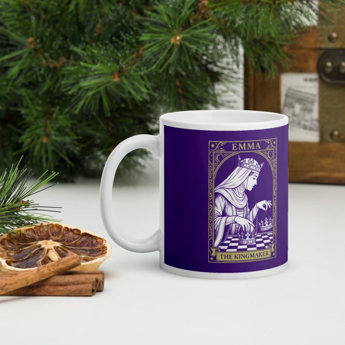 Emma of Normandy The Kingmaker Mug - history buff gift by HistoHead