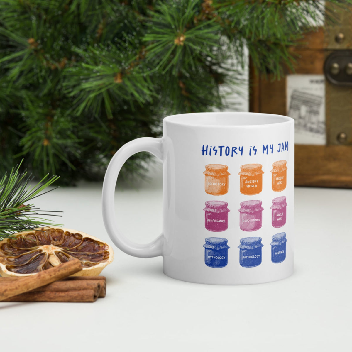 History Is My Jam Mug - history buff gift by HistoHead