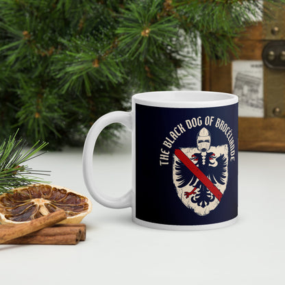 Du Guesclin The Black Dog of Brocéliande Mug - history buff gift by HistoHead