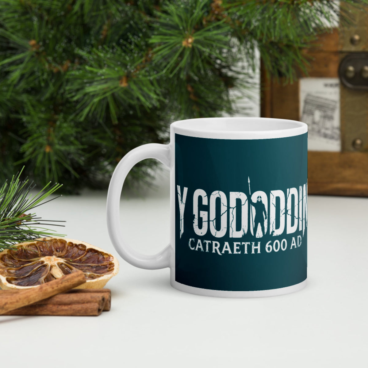 Y Gododdin Catraeth 600 Mug - history buff gift by HistoHead