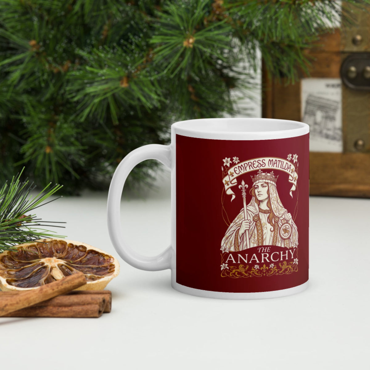 Empress Matilda The Anarchy Mug - history buff gift by HistoHead