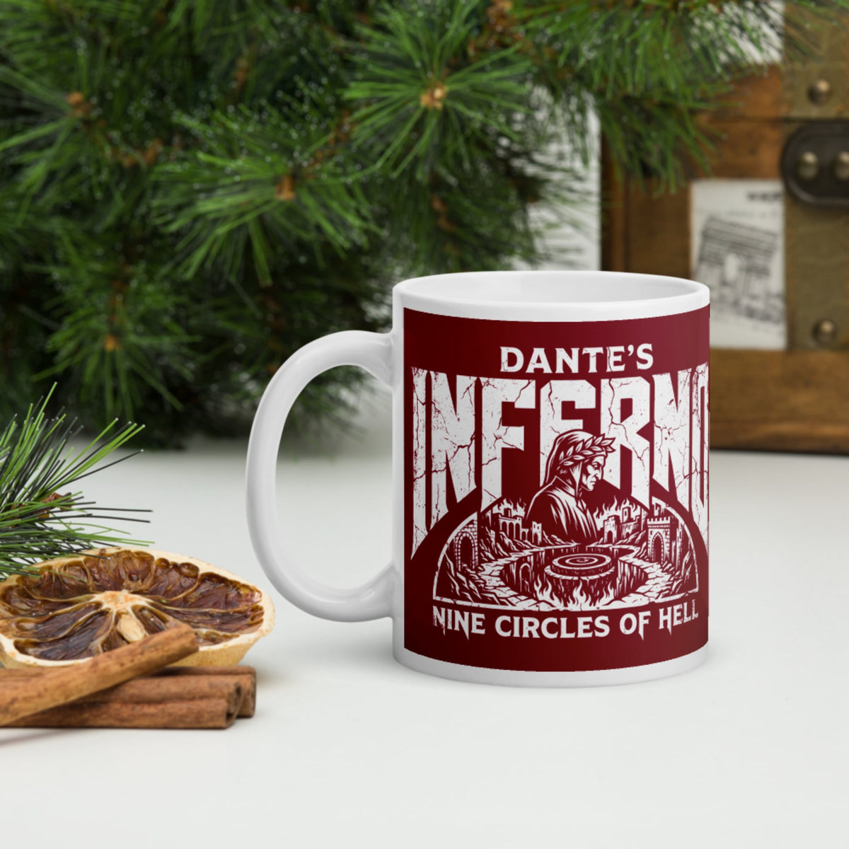 Dante's Inferno Mug - history buff gift by HistoHead