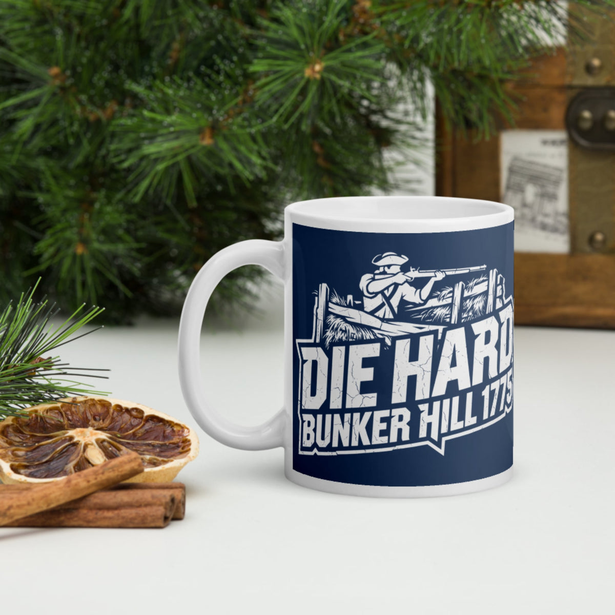 Die Hard Bunker Hill 1775 Mug - history buff gift by HistoHead