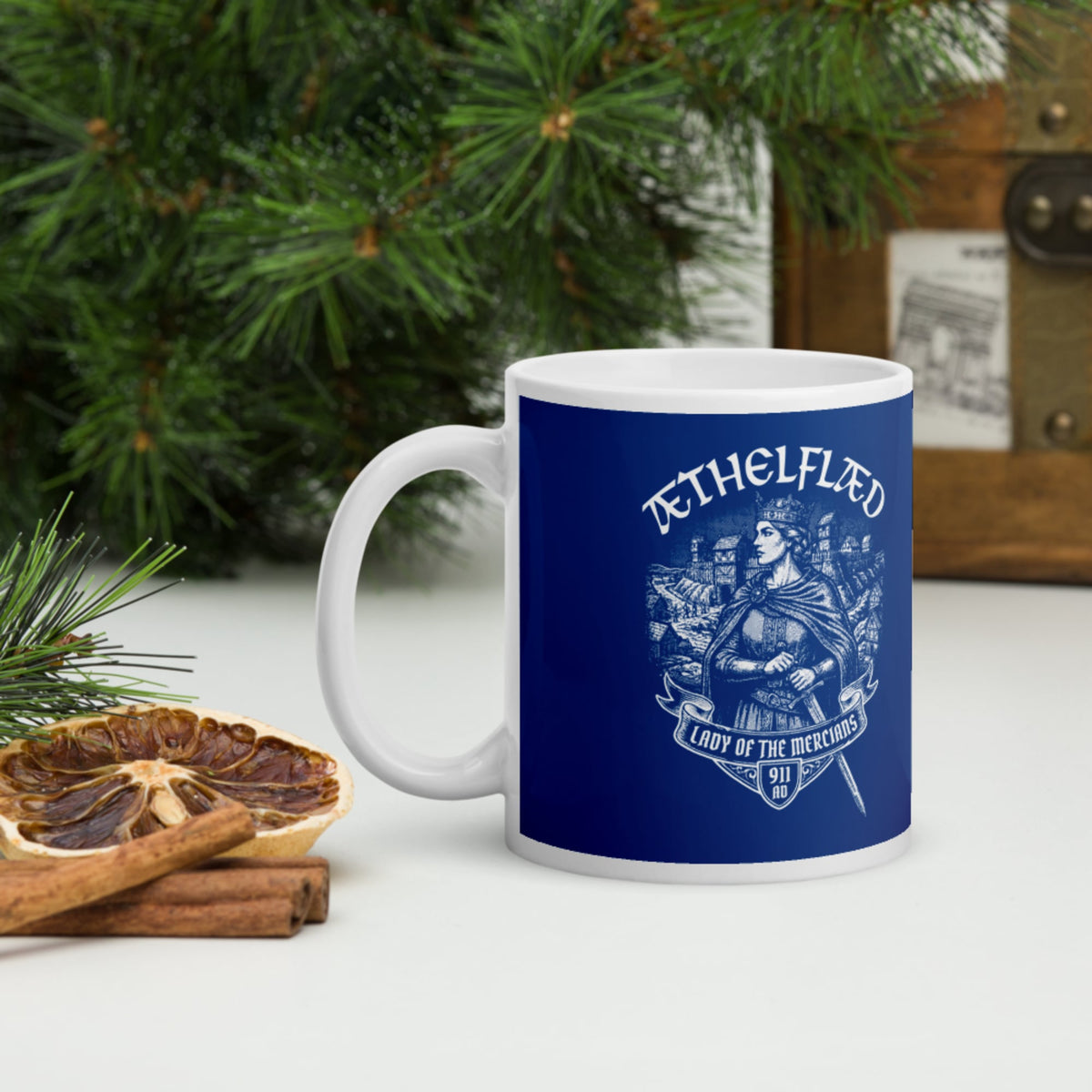 Æthelflæd Lady of the Mercians Mug - history buff gift by HistoHead
