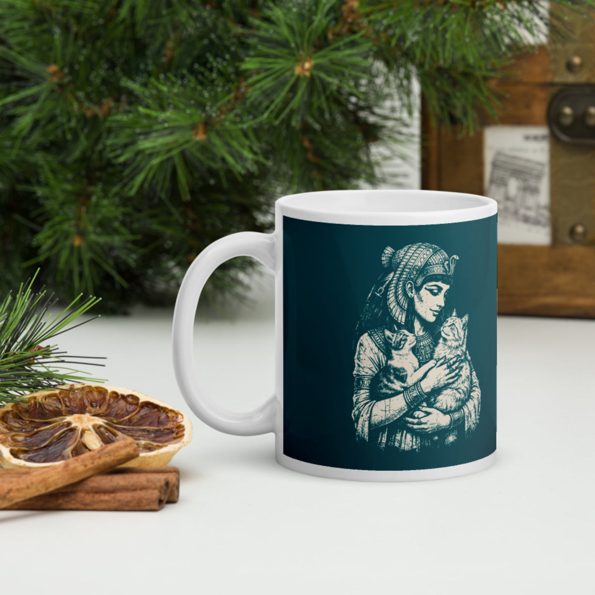 Cleopatra's Cats Mug - history buff gift by HistoHead