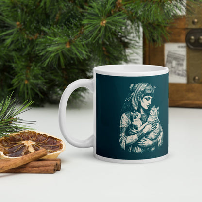 Cleopatra's Cats Mug - history buff gift by HistoHead
