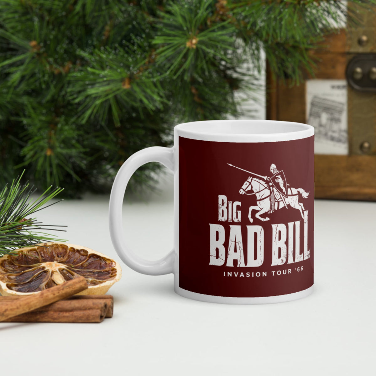 Big Bad Bill Invasion Tour Mug - history buff gift by HistoHead