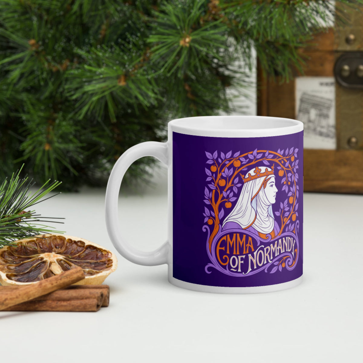 Emma Of Normandy Mug - history buff gift by HistoHead