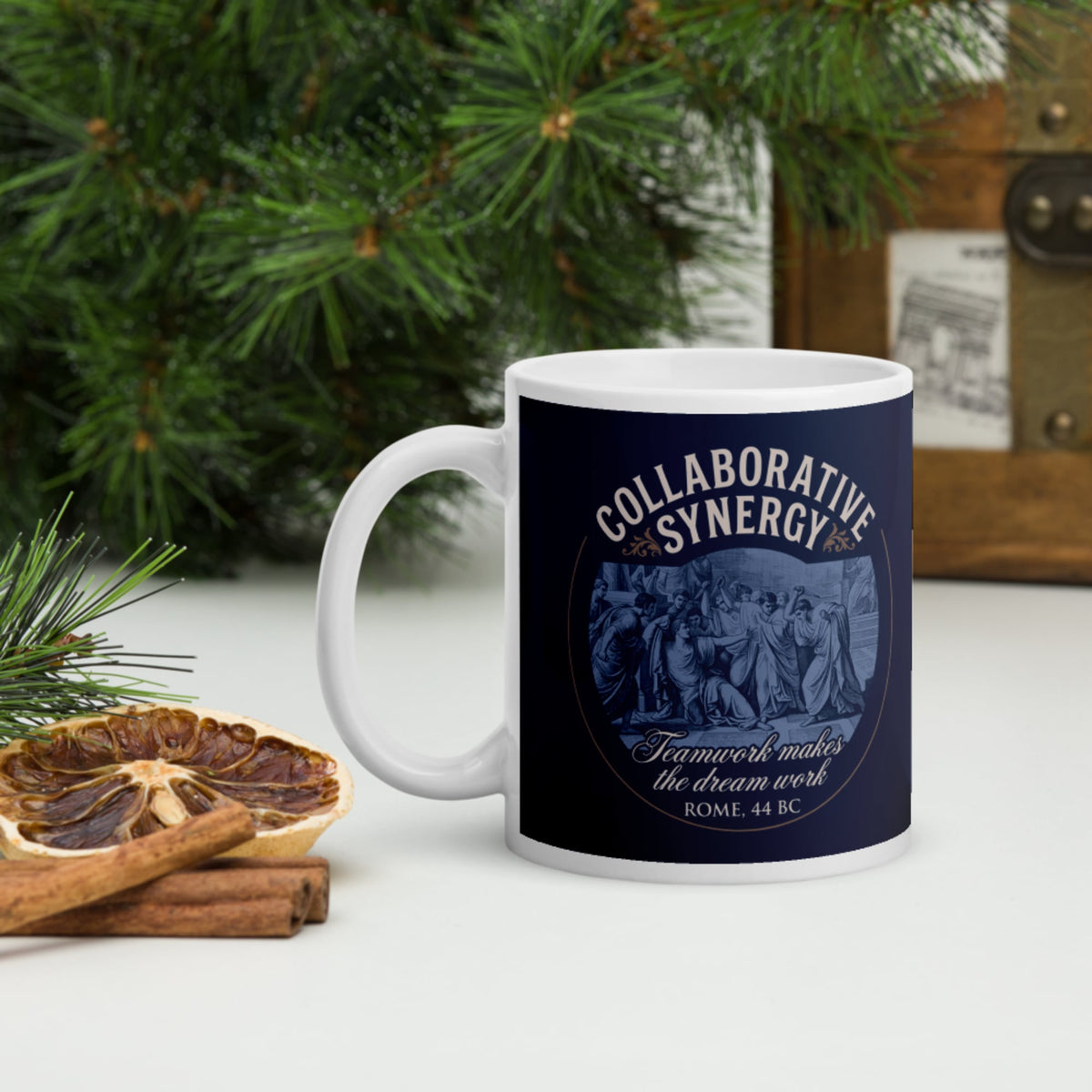Collaborative Synergy Mug - history buff gift by HistoHead