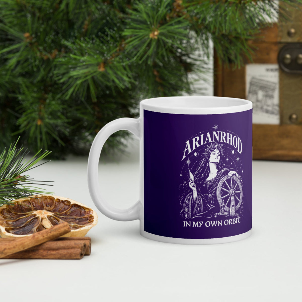 Arianrhod In My Own Orbit Mug - history buff gift by HistoHead