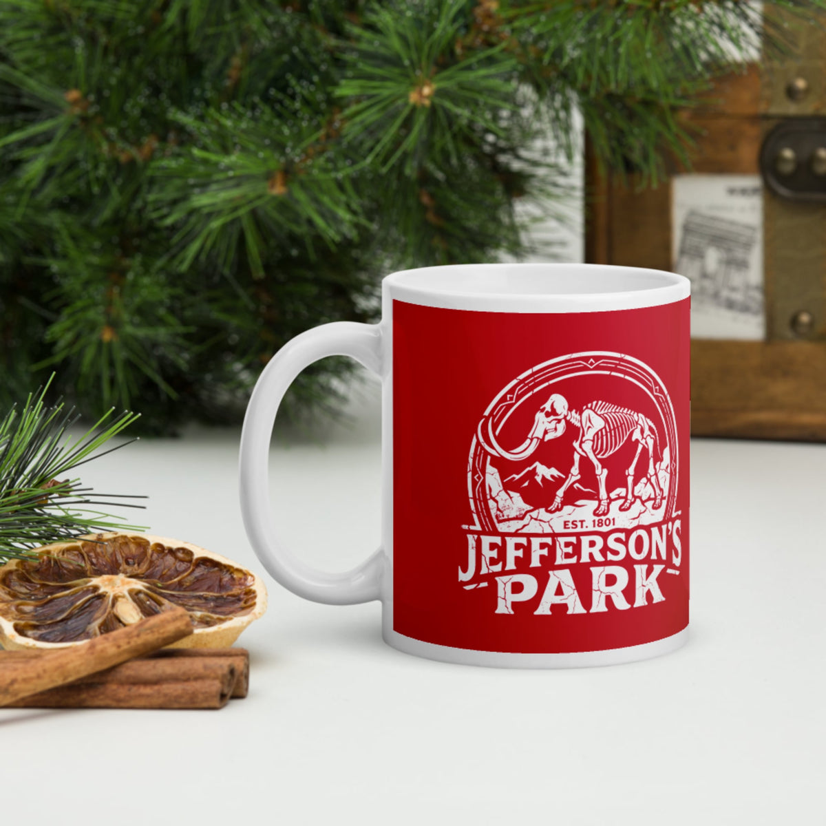 Jefferson's Park Mug - history buff gift by HistoHead