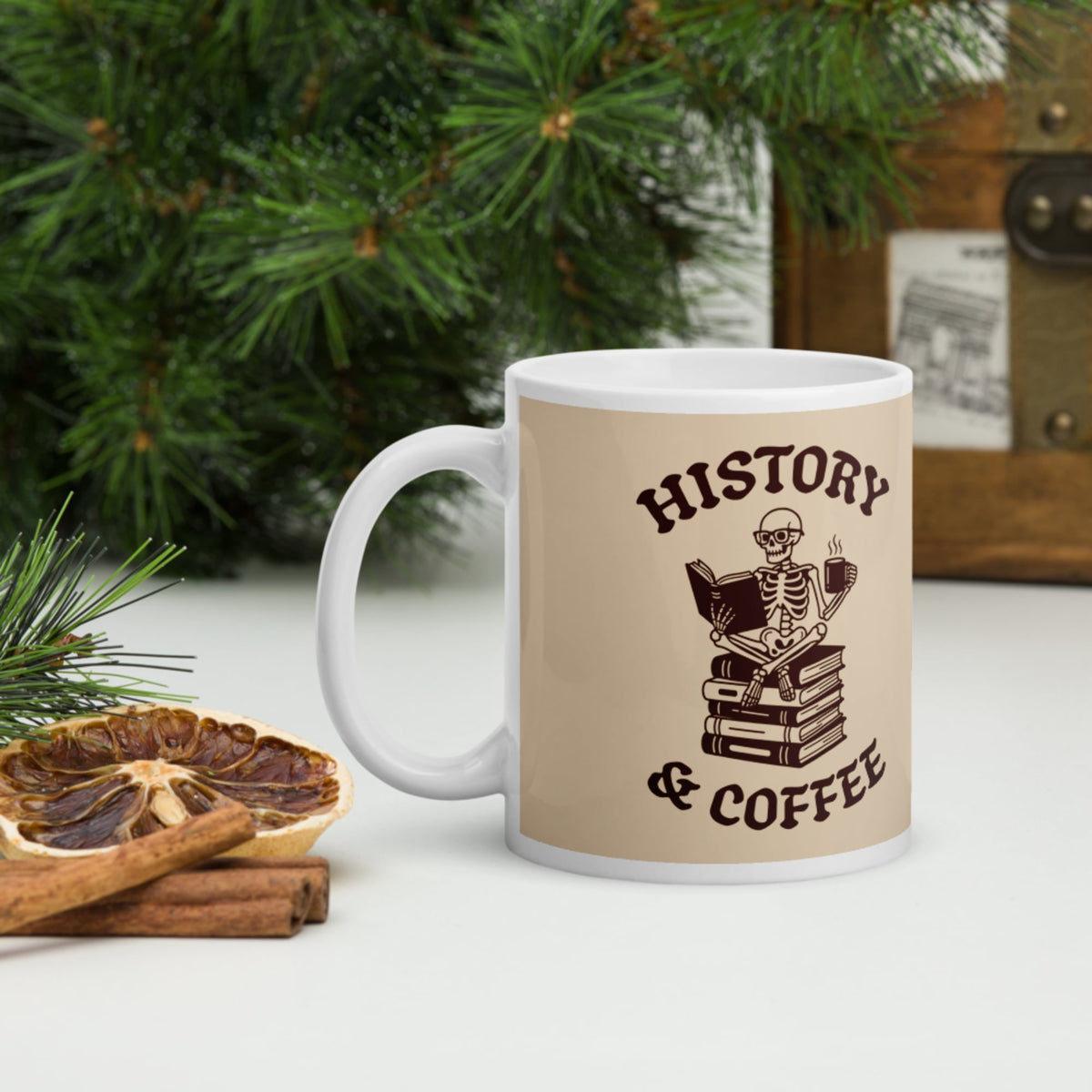 History & Coffee Mug - history buff gift by HistoHead