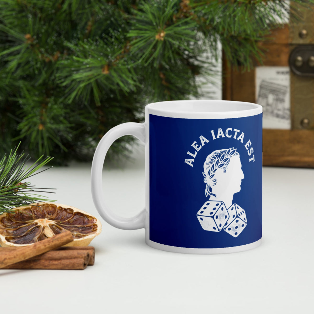 Alea Iacta Est Caesar Quote Mug - history buff gift by HistoHead