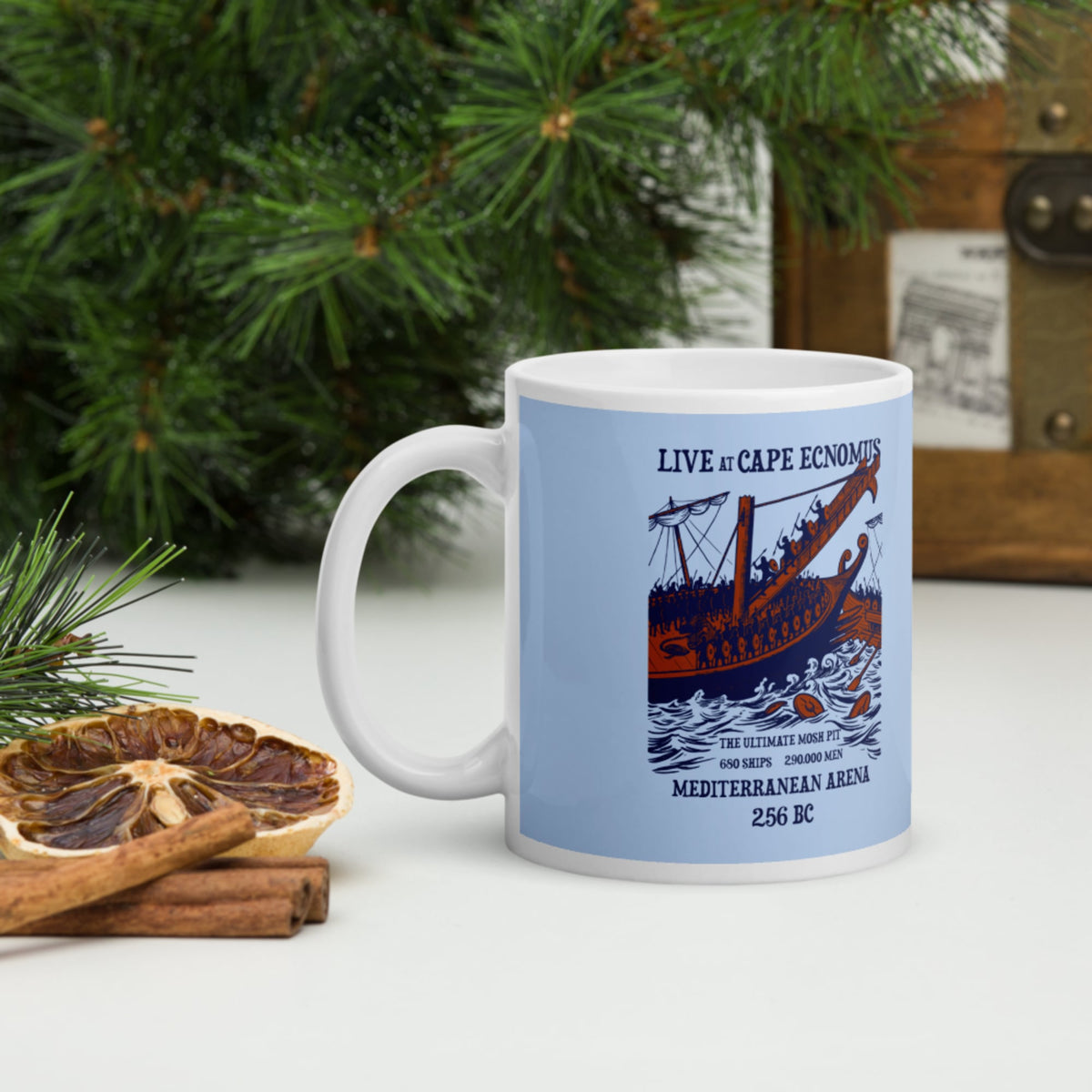 Battle of Cape Ecnomus Mug - history buff gift by HistoHead