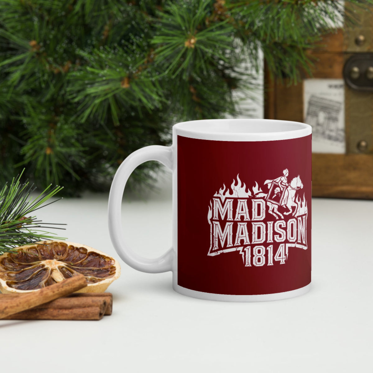 Mad Madison Mug - history buff gift by HistoHead