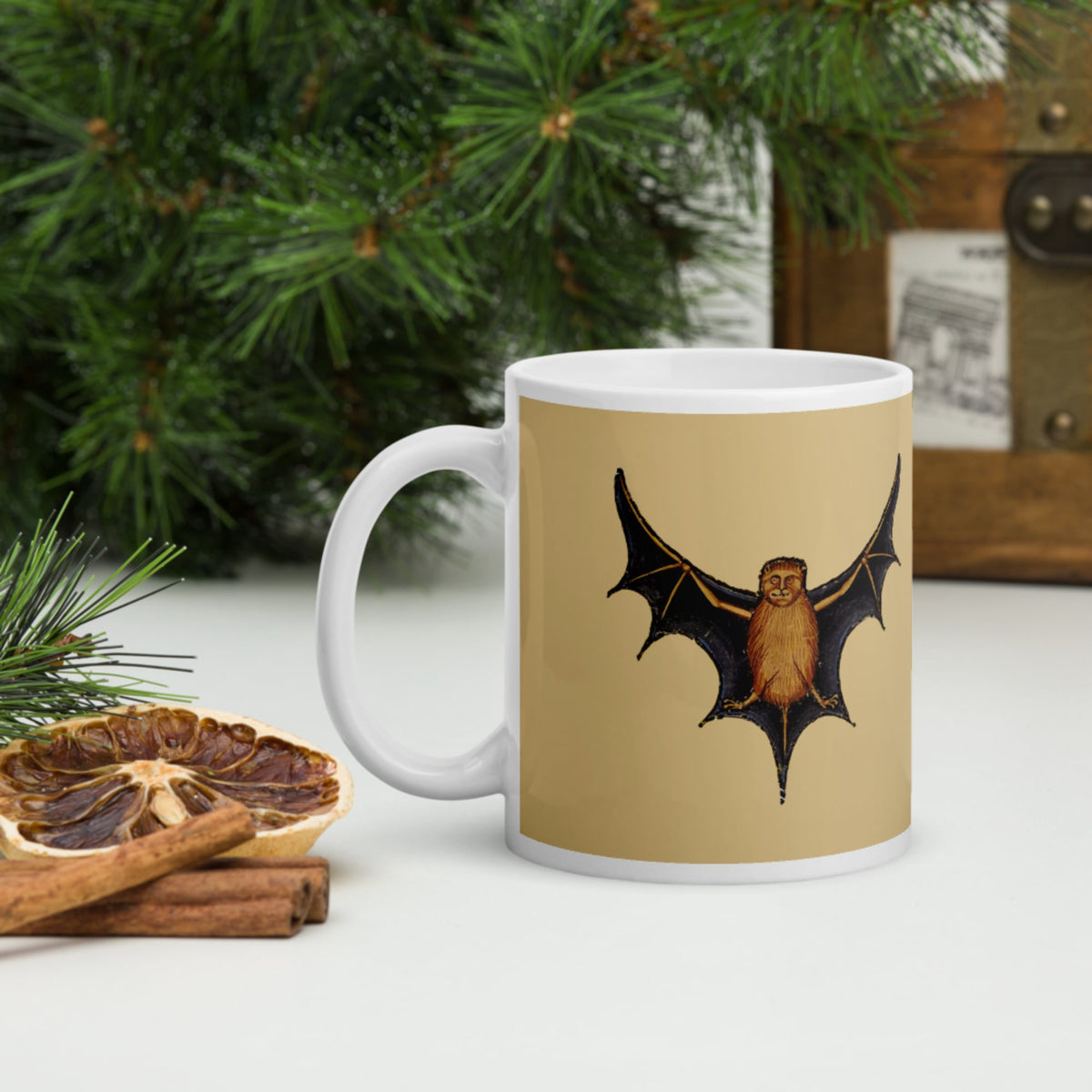 Weird Medieval Bat Mug - history buff gift by HistoHead