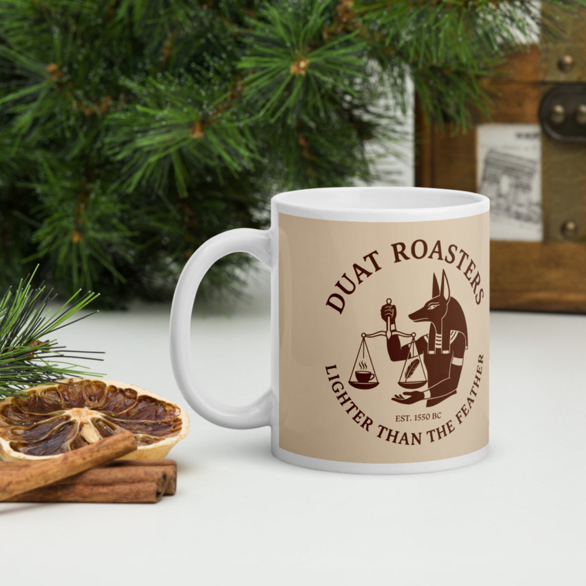 Duat Roasters Mug - history buff gift by HistoHead