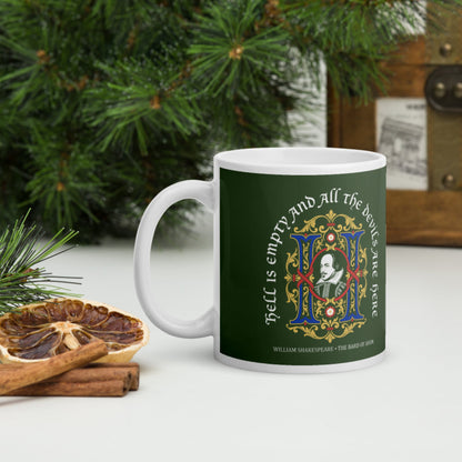 Shakespeare Hell Is Empty Mug - history buff gift by HistoHead