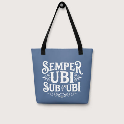 Latin Pun Semper Ubi Sub Ubi Bag - history buff gift by HistoHead