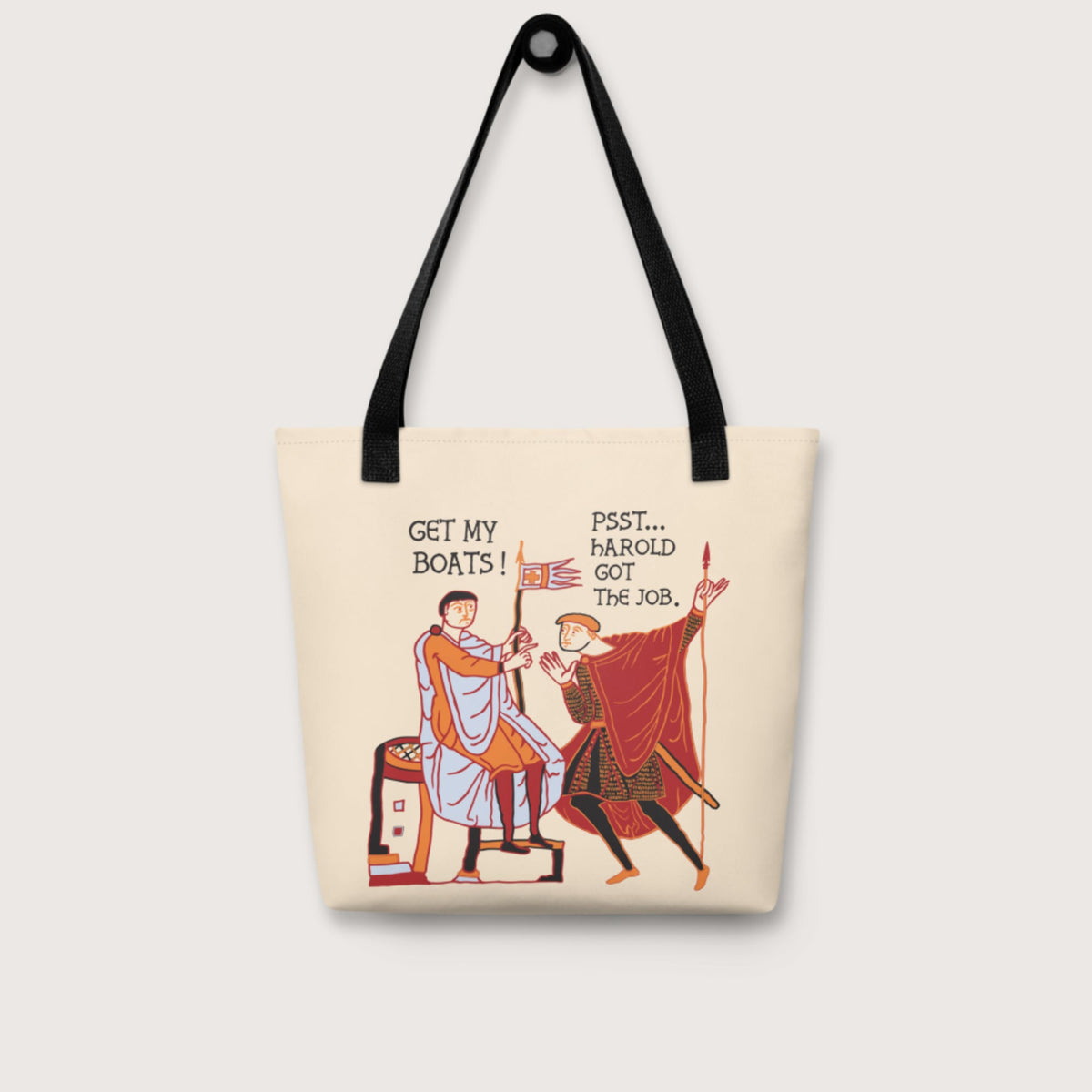 Bayeux Tapestry Harold Got the Job Bag - history buff gift by HistoHead