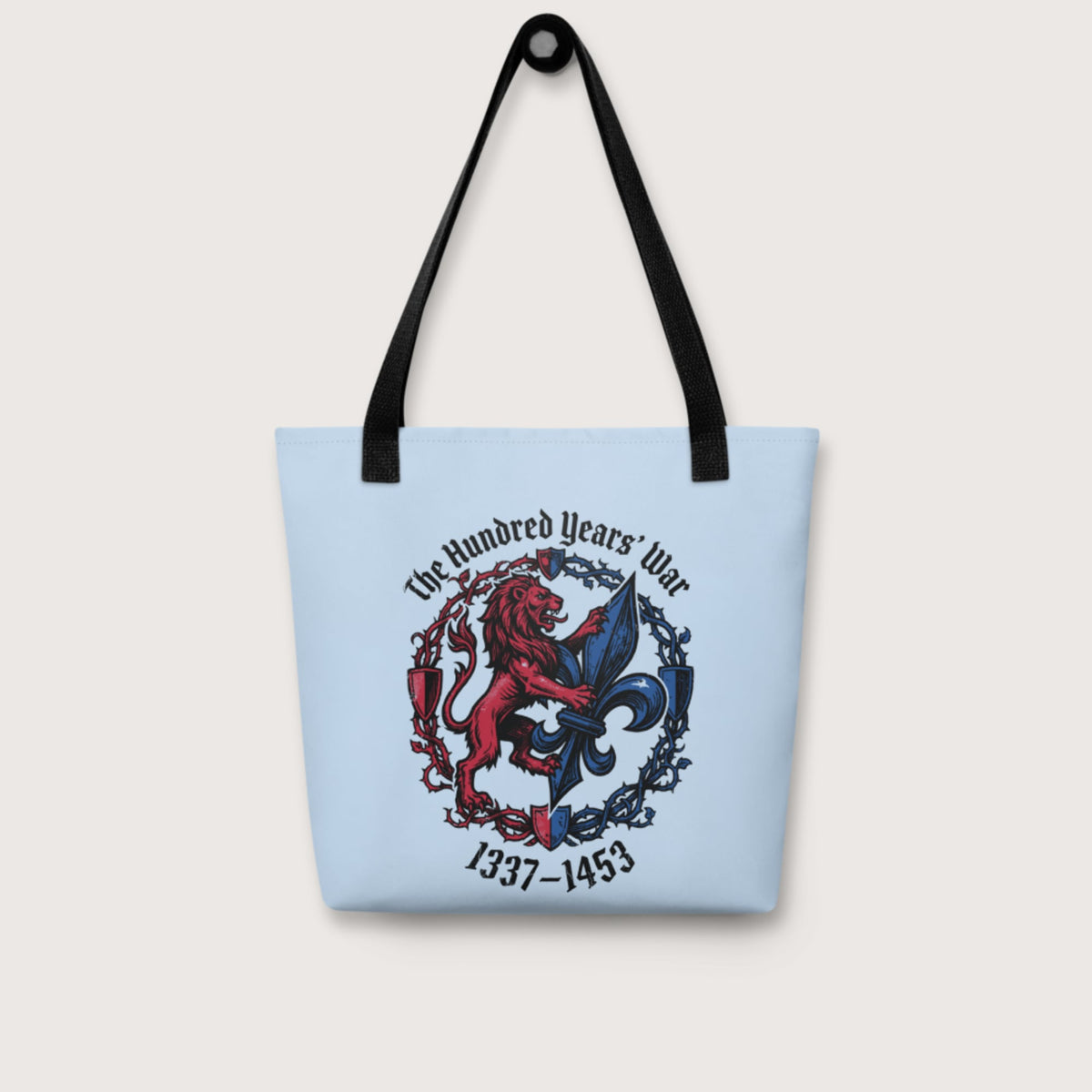 The Hundred Years' War Bag - history buff gift by HistoHead