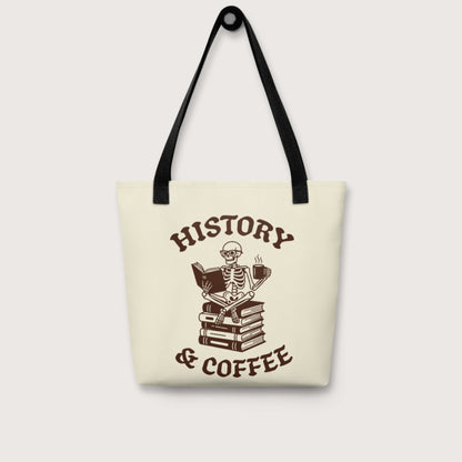 History & Coffee Bag - history buff gift by HistoHead