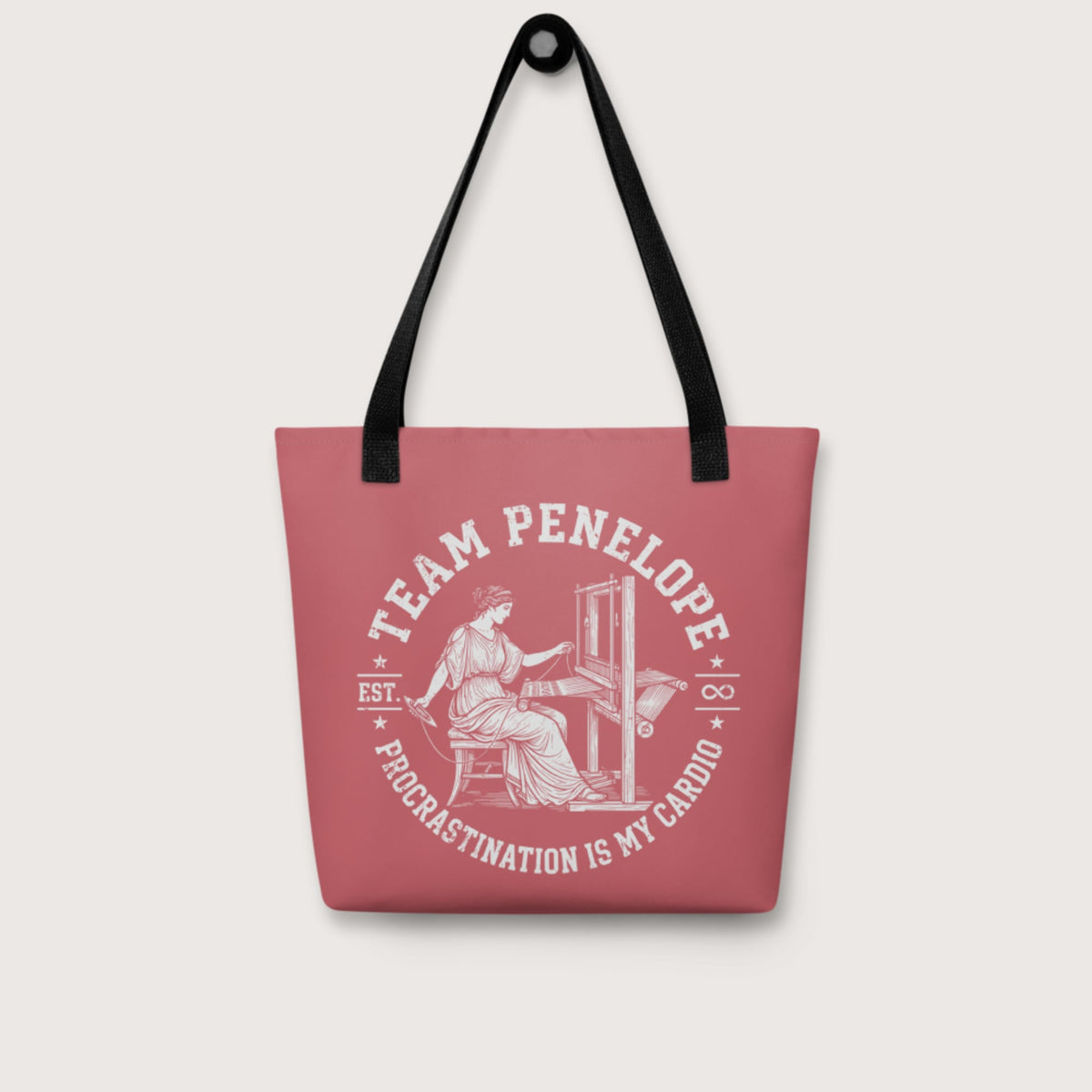 Team Penelope Procrastination Bag - history buff gift by HistoHead
