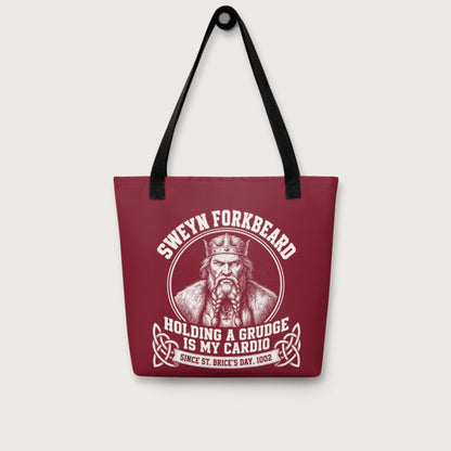 Sweyn Forkbeard Holding a Grudge Is My Cardio Bag - history buff gift by HistoHead
