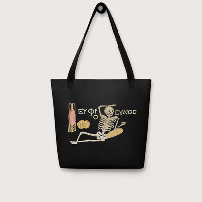 Skeleton Mosaic Bag - history buff gift by HistoHead