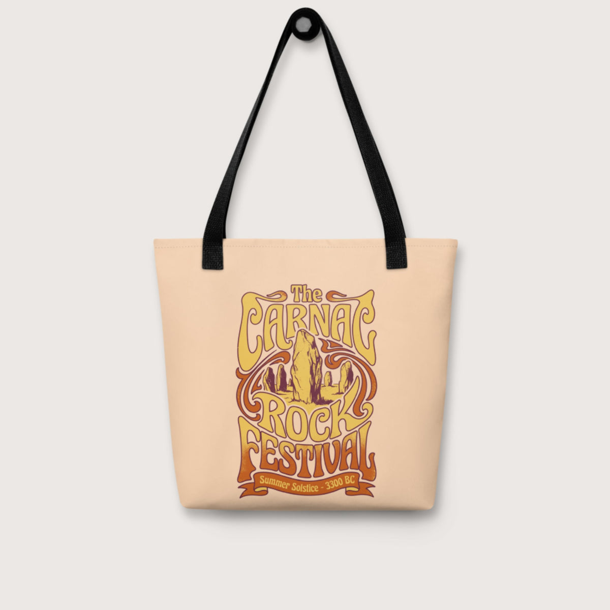 Carnac Rock Festival Bag - history buff gift by HistoHead