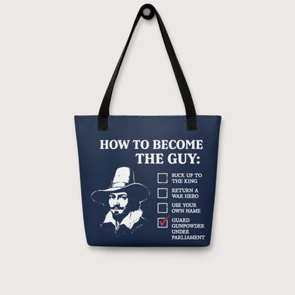 Guy Fawkes How to Become the Guy Bag - history buff gift by HistoHead