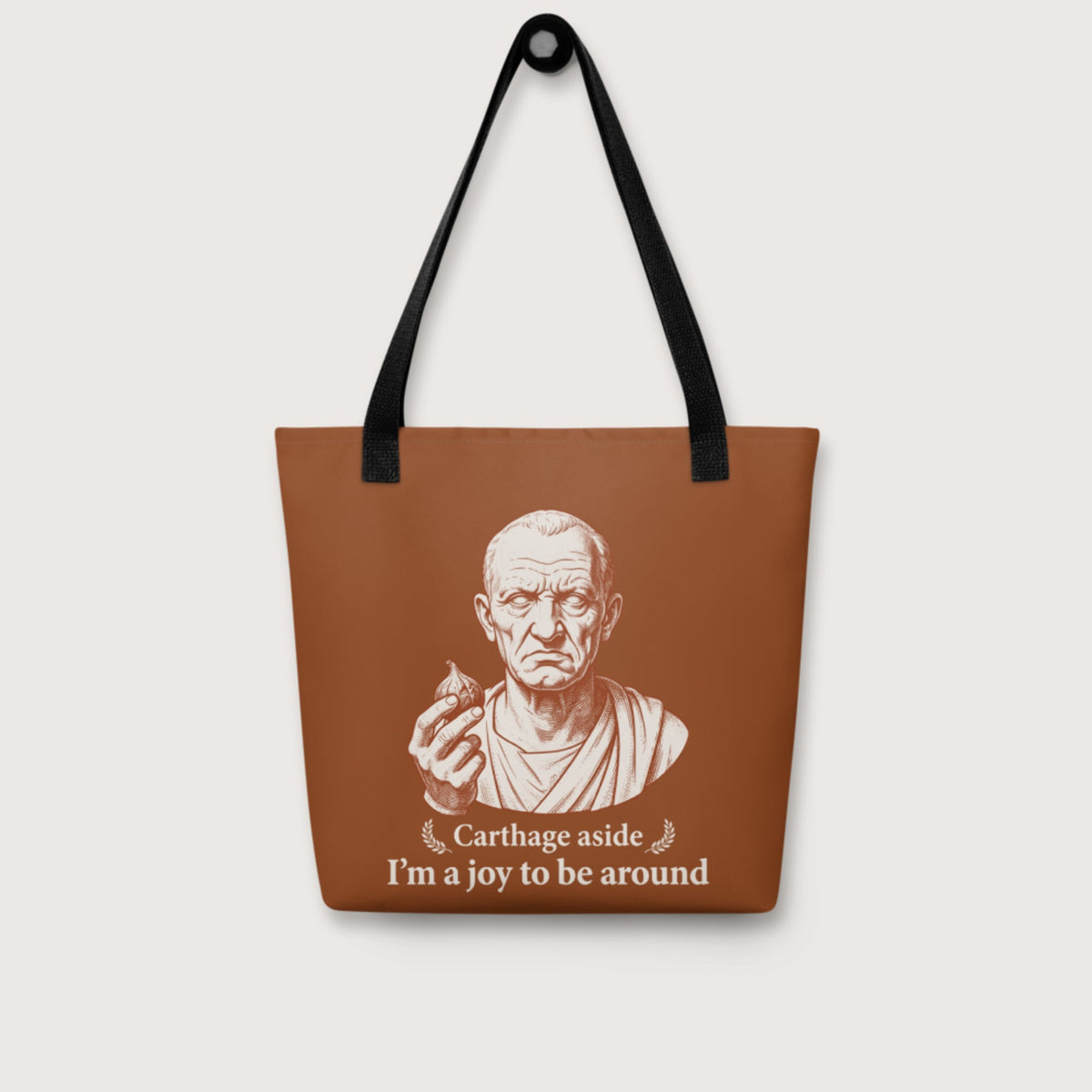 Cato Carthage Aside I'm a Joy to Be Around Bag - history buff gift by HistoHead