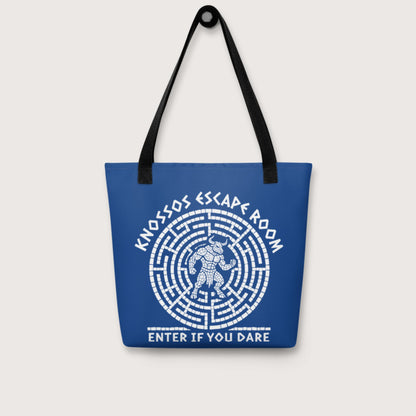 Knossos Escape Room Enter If You Dare Bag - history buff gift by HistoHead