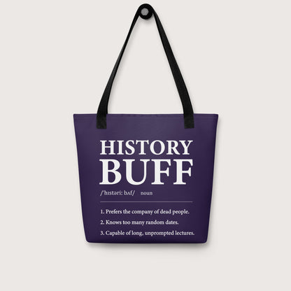 History Buff Definition Bag - history buff gift by HistoHead