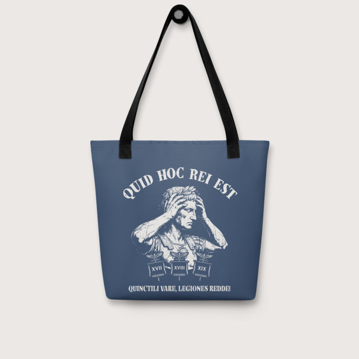 Augustus What the Hell Is This Latin Bag - history buff gift by HistoHead